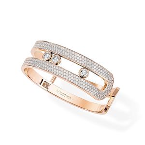 6853 pink gold Messika Move 10th