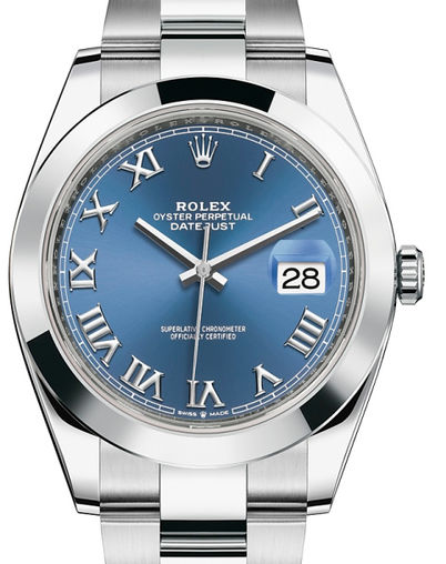 126300 Blue Roman Rolex Datejust 41