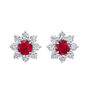 EARPPOPETSF Harry Winston Sunflower