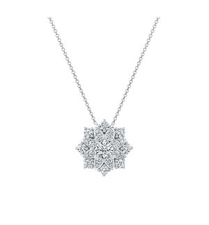 PEDPDE003LTC Harry Winston Lotus Cluster