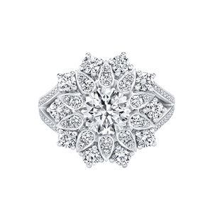 FRDPDE010LTC Harry Winston Lotus Cluster