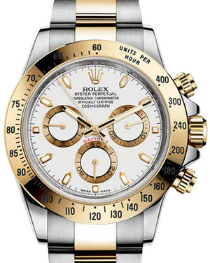 116523 White USED Rolex Cosmograph Daytona