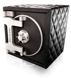 Döttling Colisimo Quilted Black Leather TIME MOVER и Сейфы Luxury safe