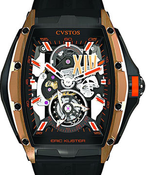 ERIC KUSTER TOURBILLON Titan oder 5N Roségold Cvstos Limited Edition