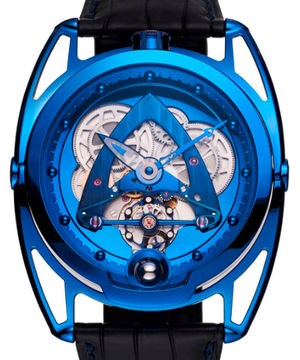Steel Wheels Blue De Bethune DB28