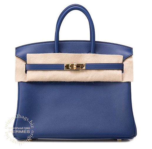 Birkin 25 Blue Sapphire Hermès Bag