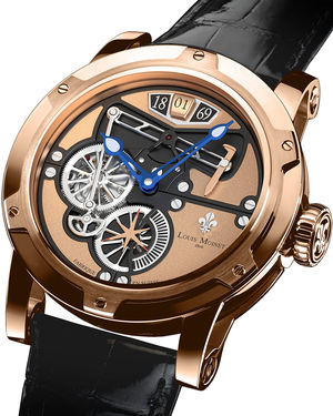 transcontinental pink gold Louis Moinet Limited Edition