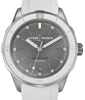 8163-182LE-3/11-GW Ulysse Nardin Diver Lady