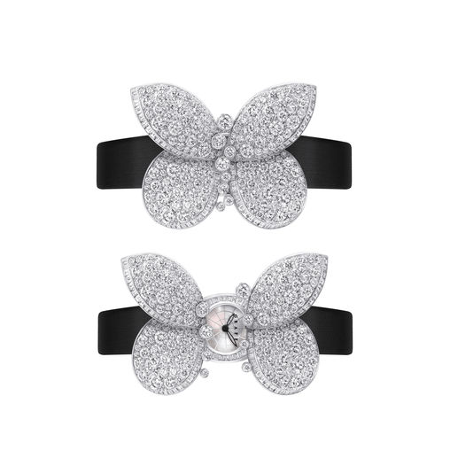 PBF23WGDDD satin strap GRAFF Butterfly