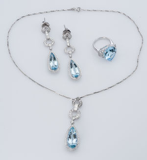 Jewelry Topaz No name Ювелірний набір прикрас