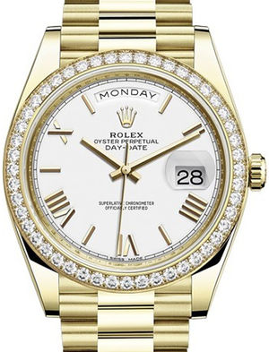 228348RBR White Roman Rolex Day-Date 40