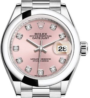 Rolex Lady-Datejust 28 Rose Gold Watch 279165-0005