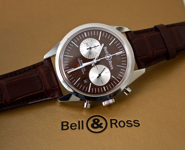 BRG126-BRN-ST/SCR2 Bell & Ross Vintage BR