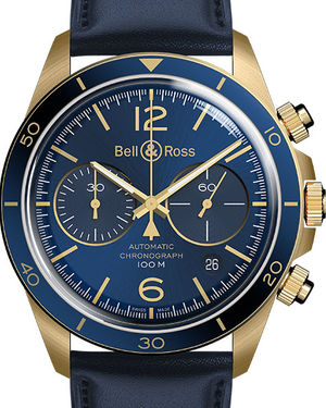 BRV294-BLU-BR/SCA Bell & Ross Vintage BR