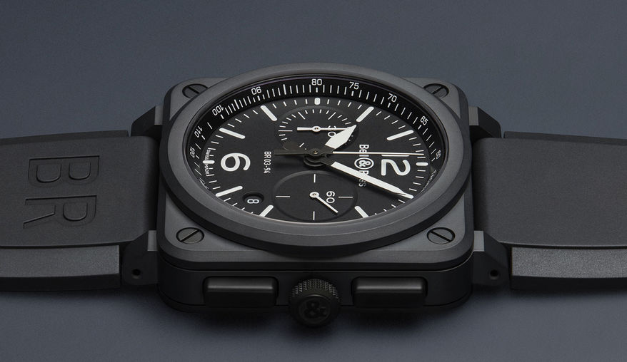 BR0394-BL-CE Bell & Ross BR 03-94 Chronograph