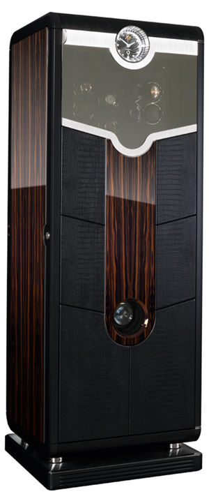 HIGH-GLOSS MACASSAR CROCO Buben & Zorweg Objects of Time