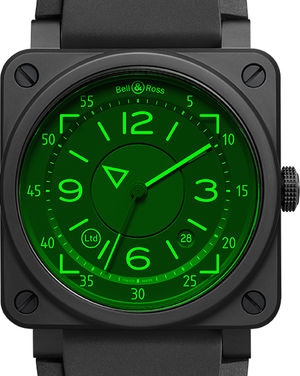 BR0392-HUD-CE/SRB Bell & Ross BR-03