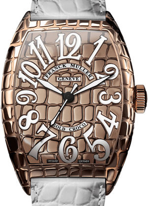 5850 SC GOLD CROCO 5N Franck Muller Croco Collection