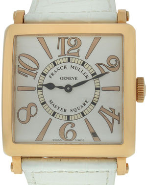 6002 H QZ 6/6 RELIEF AC Franck Muller Master Square