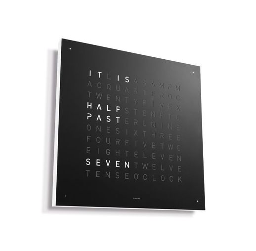 black pepper QLOCKTWO Classic