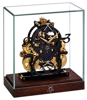 black pearl L'Epee 1839 Contemporary Timepiece