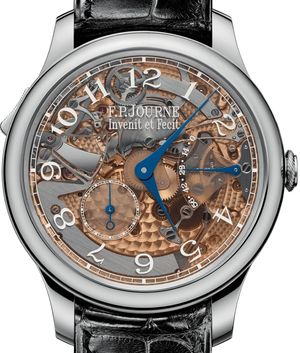 Repetition Souveraine Steel smoked sapphire 40 mm FPJourne Classique