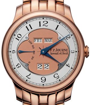Quantieme Perpetuel 18K 6N Gold case and bracelet  FPJourne Classique