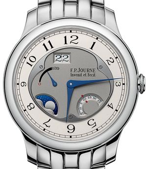 Divine 40 Platinum case and bracelet FPJourne Classique Moon