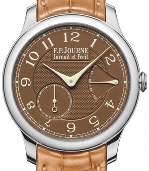 Chronometre Souverain Havana Platinum case guilloc F.P.Journe Classique