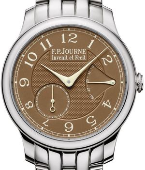 Chronometre Souverain Havana Platinum case guilloc FPJourne Classique
