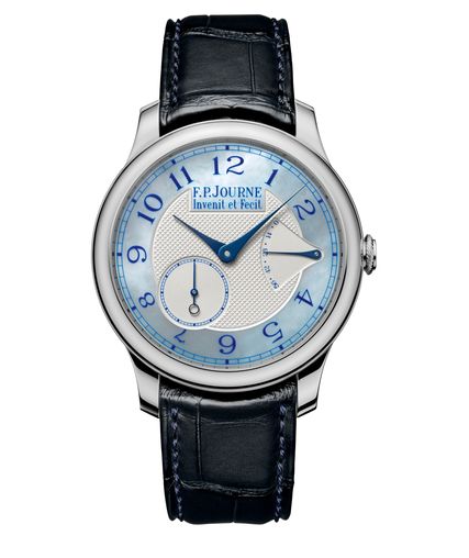 Chronometre Souverain Nacre Platinum case FPJourne Boutique