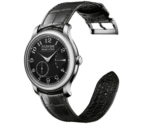 chronometre souverain blackened guilloché FPJourne Black Label