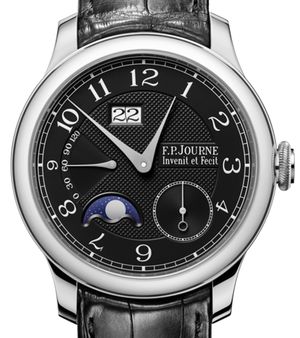 automatique lune blackened guilloché FPJourne Black Label
