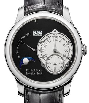 Lune 40 mm blackened Gold FPJourne Black Label