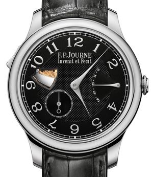 repetition souveraine 40 mm blackened guilloché FPJourne Black Label