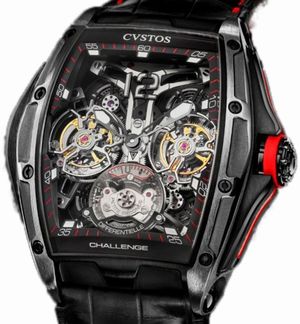 Double Tourbillon Differentiel-S Black Steel Cvstos Challenge III
