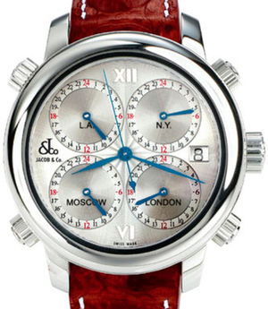 H24SSG Jacob & Co Five Time Zone