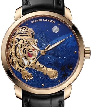 8152-111LE-9E-TIGER/1A Ulysse Nardin Classico Enamel