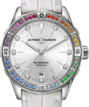 8163-182B1LE-1A-RAIN/1A Ulysse Nardin Diver Lady