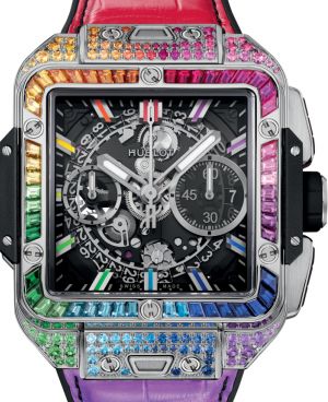 821.NX.0117.LR.0999 Hublot Square Bang