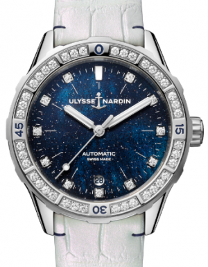 8163-182B1-3A/1A Ulysse Nardin Diver Lady