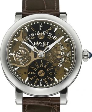 R21 Smoked Sapphire Dial Titanium Bovet Dimier
