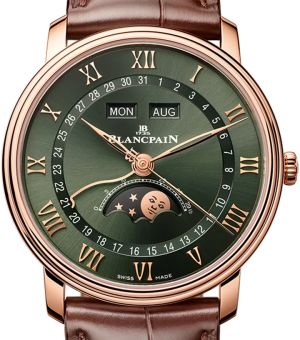 6654A 3653 55B Blancpain Villeret Moon Phase
