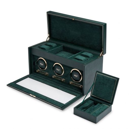 Green Triple Watch Winder 792341 TIME MOVER та Сейфи 
