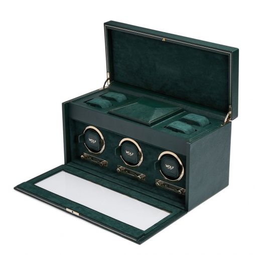 Green Triple Watch Winder 792341 TIME MOVER та Сейфи 