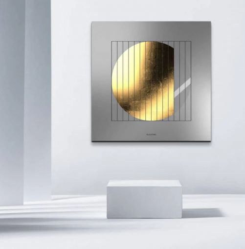 dawn gold QLOCKTWO 