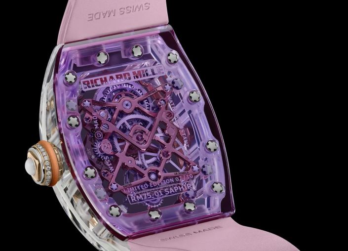 RM 75-01 pink Richard Mille Womens