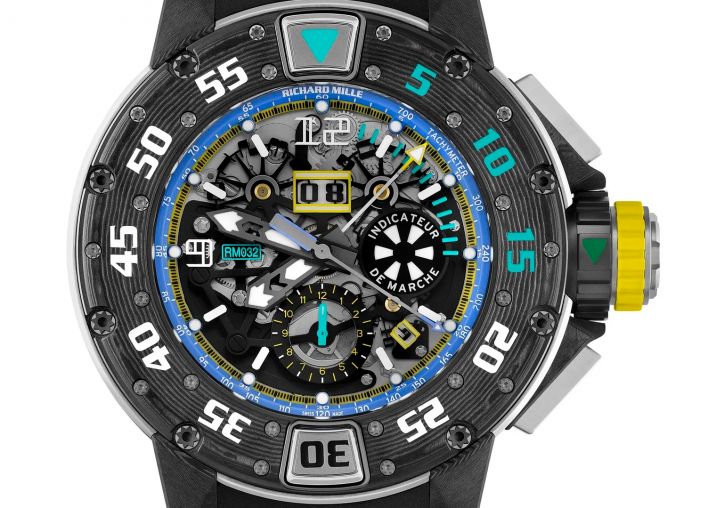 RM 032 carbon Richard Mille Mens collectoin RM 001-050