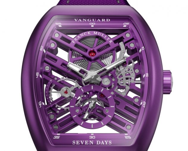 V 41 S6 SQT BXT (ACBR) Violet Franck Muller Vanguard Skeleton