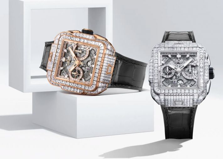821.WX.9017.LR.9904 Hublot Square Bang